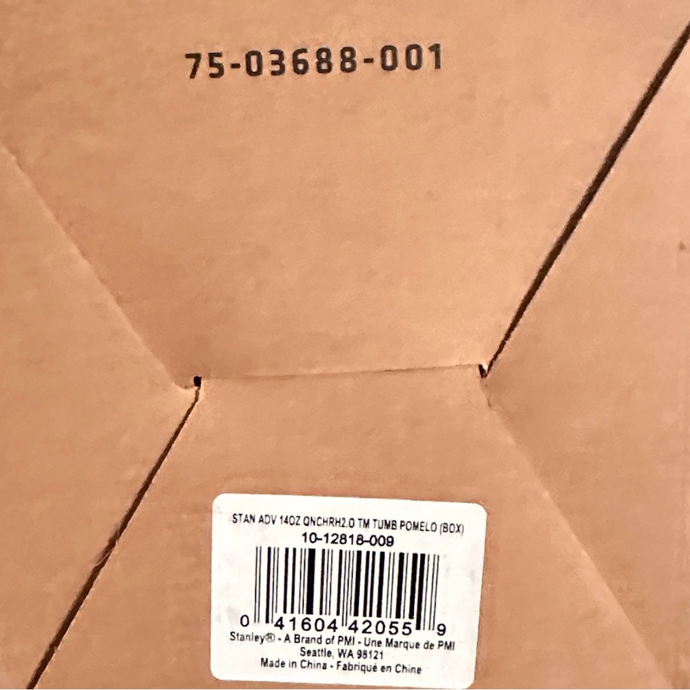 NIB Stanley Pomelo  14oz Tumbler with Handle and Straw Quencher H2.0 FlowState - Picture 3 of 3